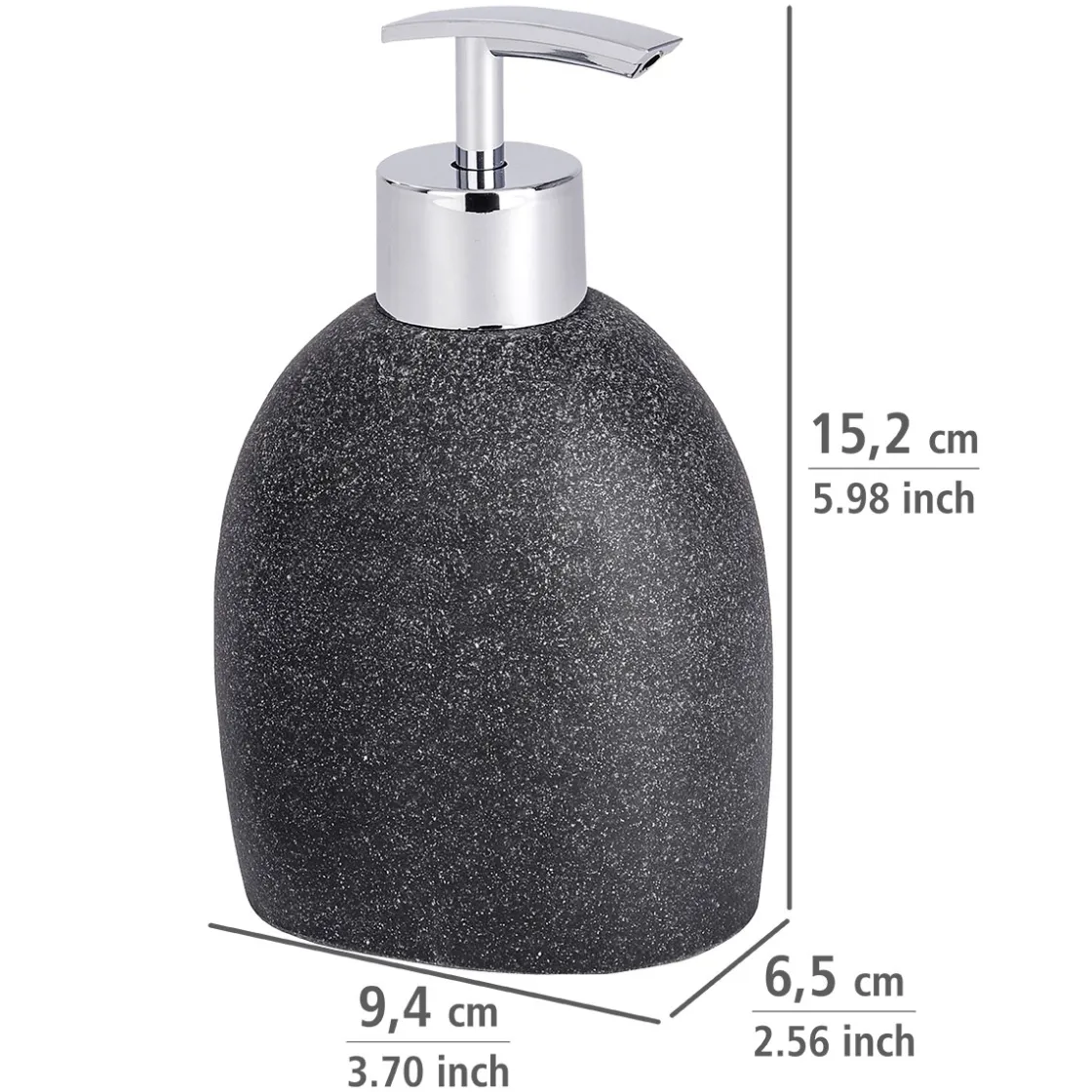 Seifenspender Puro anthrazit ca 295 ml ^ Wenko Clearance