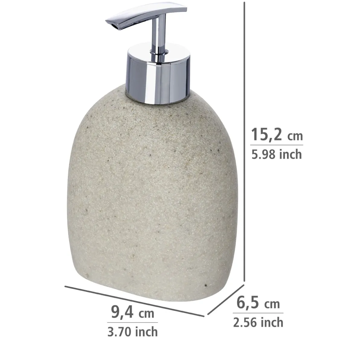 Seifenspender Puro natur ca 295 ml ^ Wenko Outlet