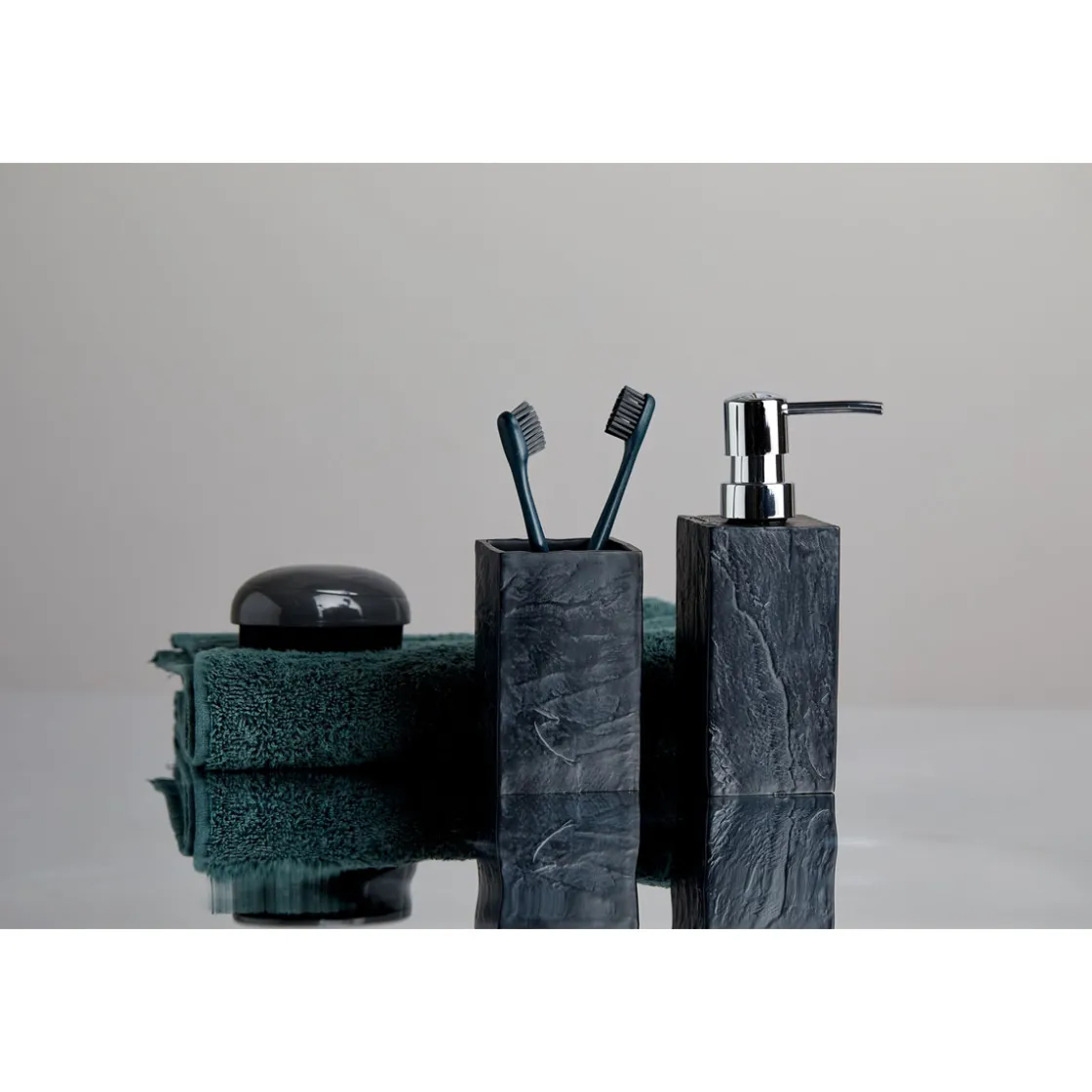 Seifenspender Slate Rock ca 250 ml ^ Wenko Outlet
