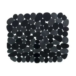 Spülbeckeneinlage Stone schwarz 31x26cm schützt vor Kratzern, zuschneidbar ^ Wenko