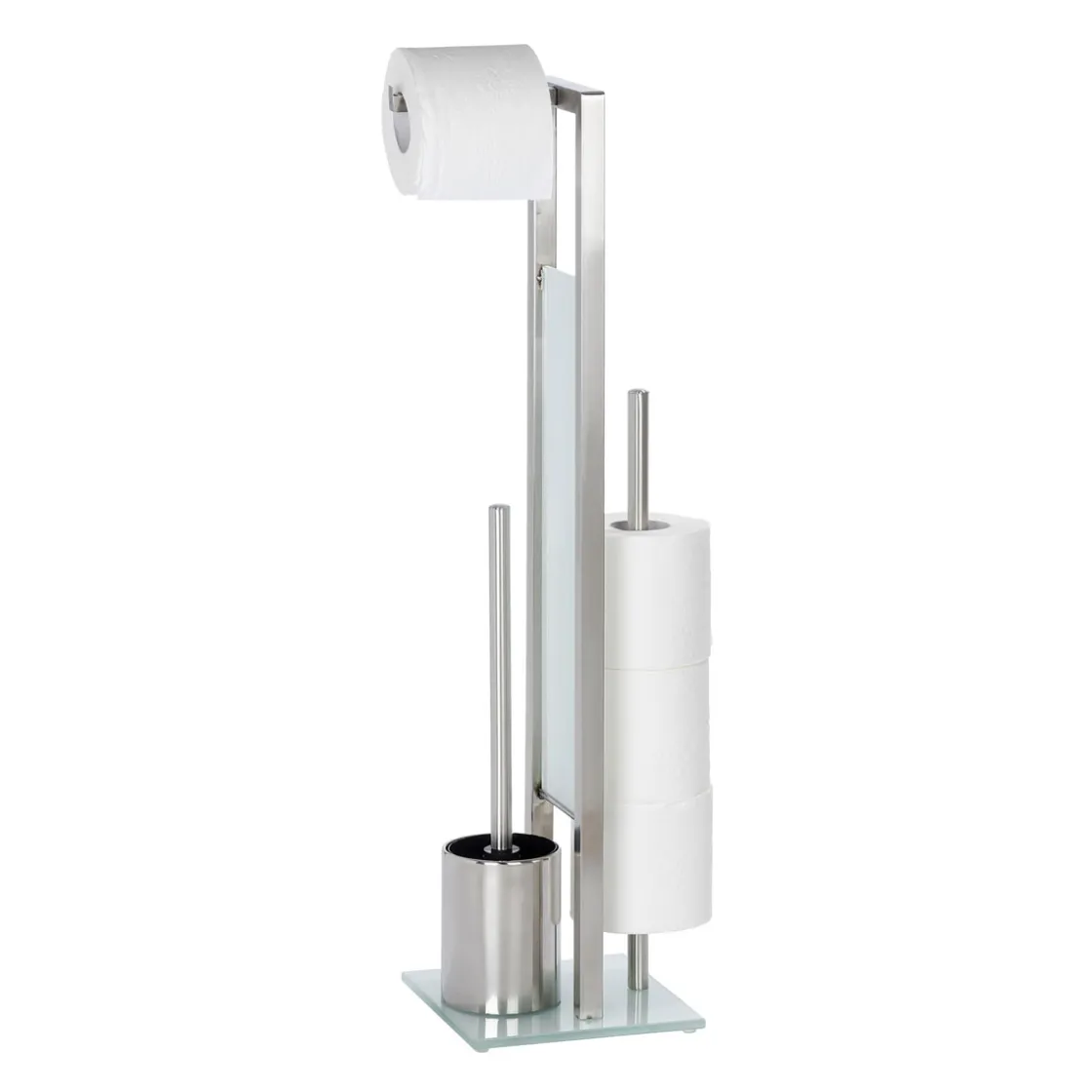 Stand WC-Garnitur Rivalta Edelstahl matt ^ Wenko Sale