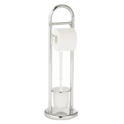Stand WC-Garnitur Siena chrom ^ Wenko New