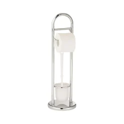 Stand WC-Garnitur Siena chrom ^ Wenko New