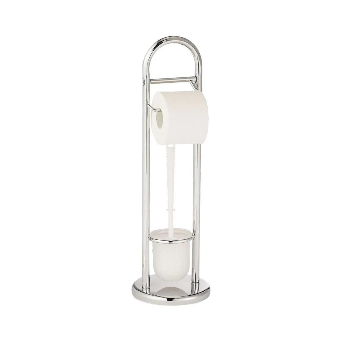 Stand WC-Garnitur Siena chrom ^ Wenko New