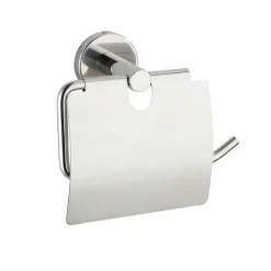 Toilettenpapierhalter Bosio mit Deckel ^ Wenko Discount