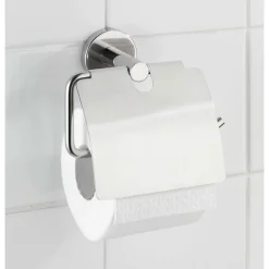 Toilettenpapierhalter Bosio mit Deckel ^ Wenko Discount