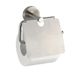 Toilettenpapierhalter Bosio mit Deckel ^ Wenko Online