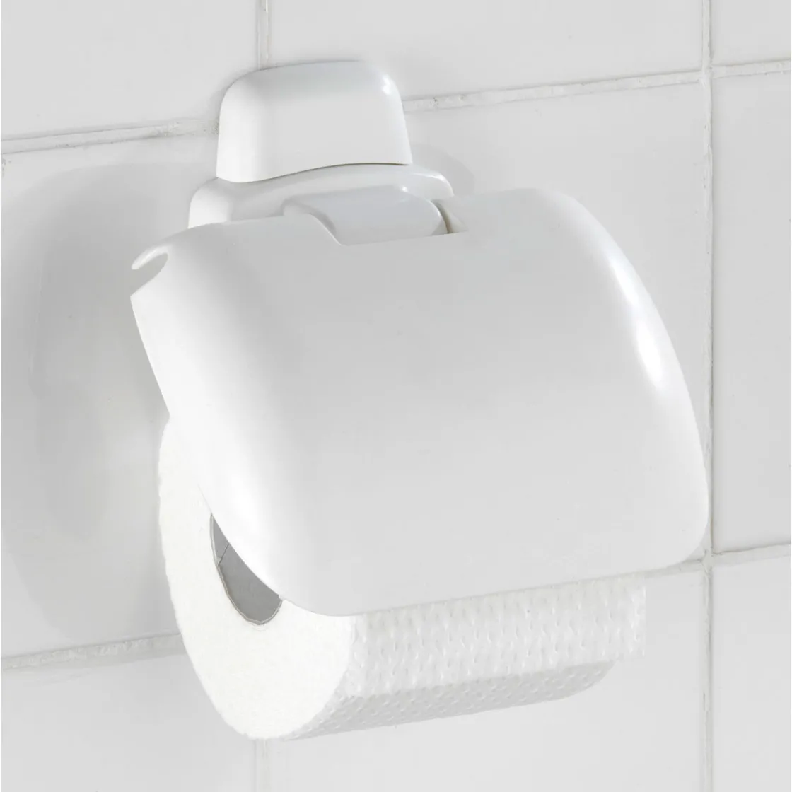 Toilettenpapierhalter Pure mit Deckel ^ Wenko Sale