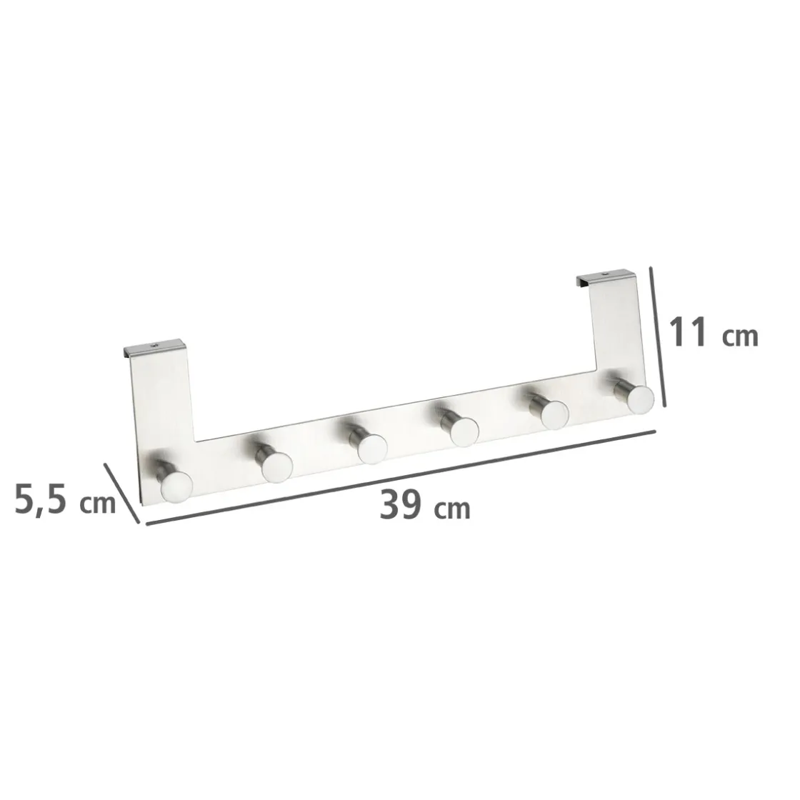 Türgarderobe Celano 6 Haken ^ Wenko Hot