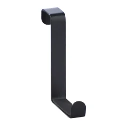 Türgarderobenhaken schwarz 4er Set ^ Wenko Discount