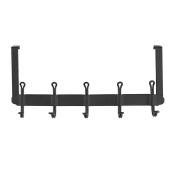 Türgarderobe Nostalgie 5 Haken schwarz ^ Wenko Hot