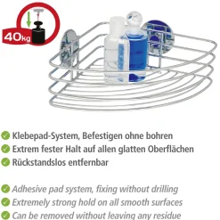 Turbo-Loc Eckablage ^ Wenko Sale