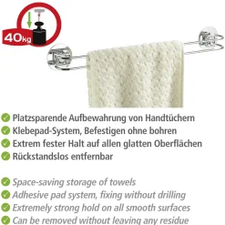 Turbo-Loc Handtuchstange ^ Wenko Sale