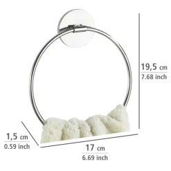 Turbo-Loc Wand Handtuchring ^ Wenko Clearance