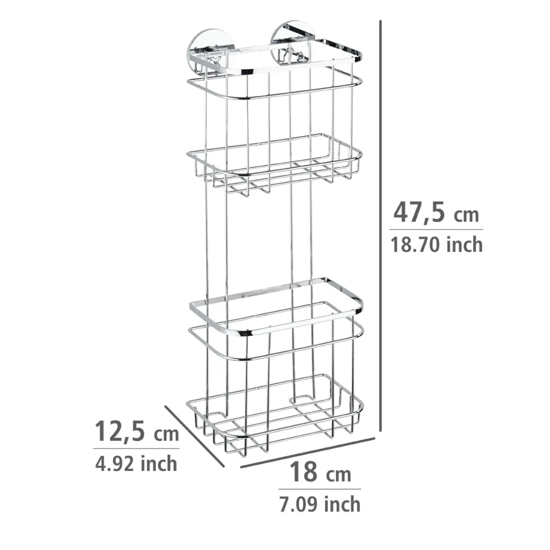 Turbo-Loc Wandregal 2 Etagen ^ Wenko Clearance