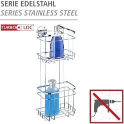 Turbo-Loc Wandregal 2 Etagen ^ Wenko Clearance