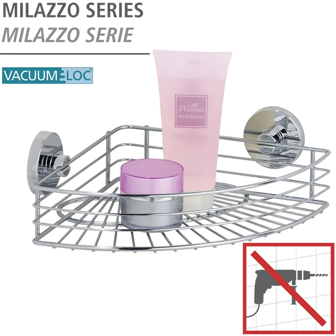 Vacuum-Loc Eckablage Bari ^ Wenko Online