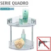 Vacuum-Loc Eckregal Quadro 2 Etagen ^ Wenko New
