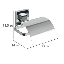 Vacuum-Loc Toilettenpapierhalter Cover Quadro ^ Wenko Best