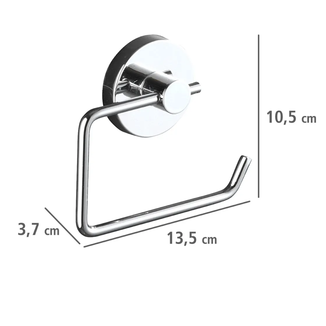 Vacuum-Loc Toilettenpapierhalter Milazzo ^ Wenko Best