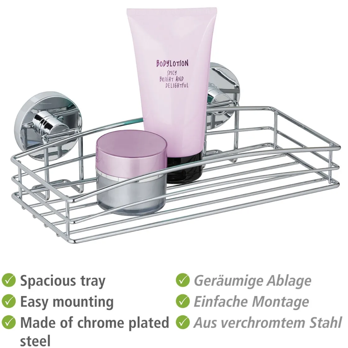 Vacuum-Loc Wandablage ^ Wenko