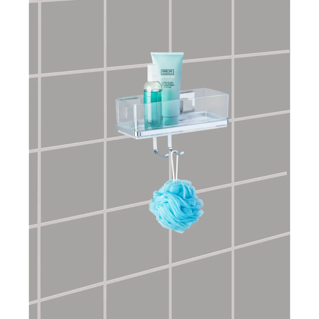 Vacuum-Loc Wandablage Quadro mit Haken ^ Wenko Discount