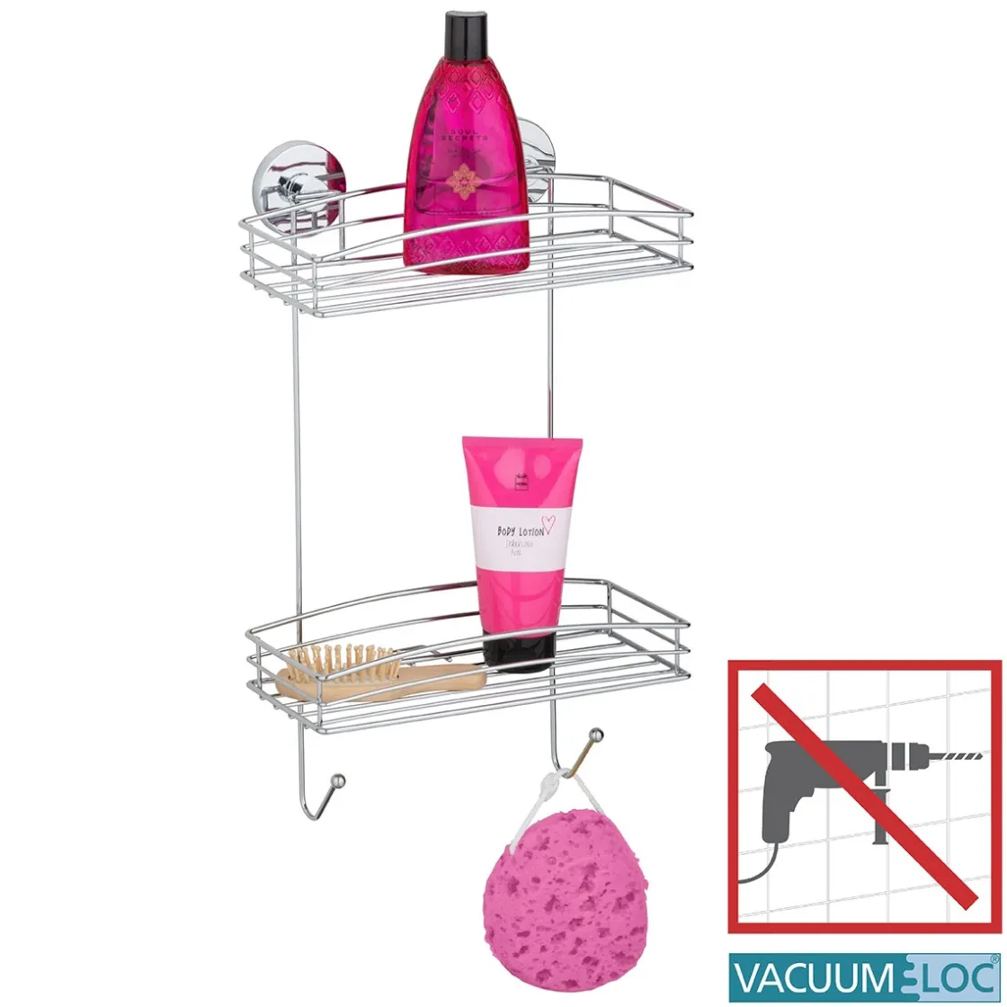 Vacuum-Loc Wandregal 2 Etagen ^ Wenko