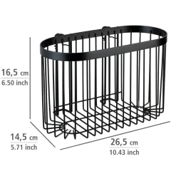 Wandablage Classic Plus schwarz ^ Wenko Discount