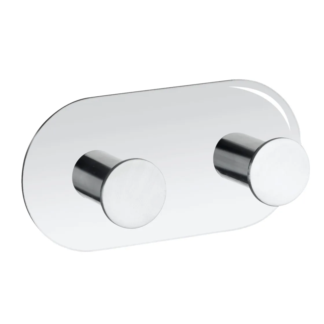 Wandhaken Cona Duo glänzend ^ Wenko Clearance