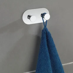 Wandhaken Cona Duo glänzend ^ Wenko Clearance