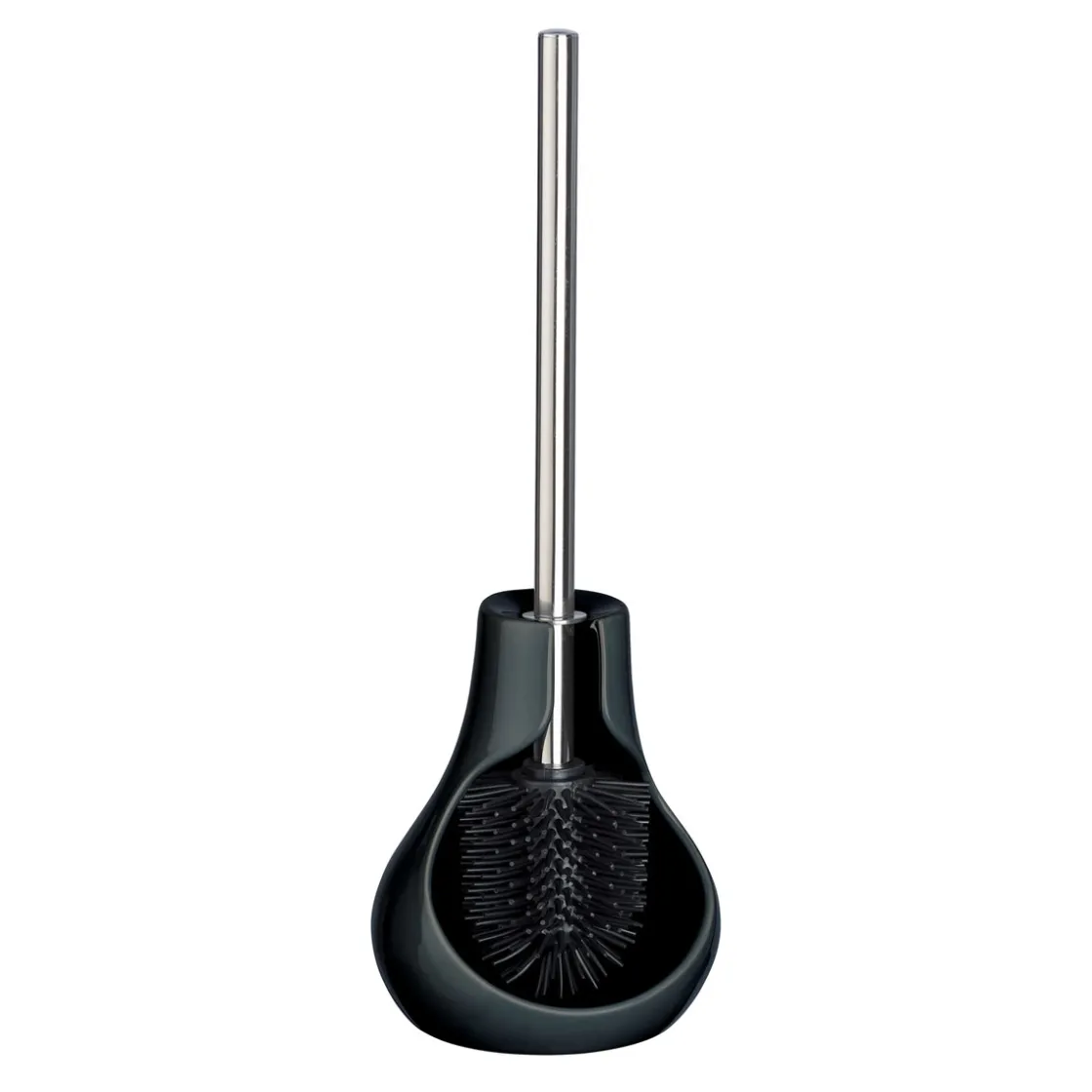 WC-Garnitur Drop Neo schwarz ^ Wenko Discount