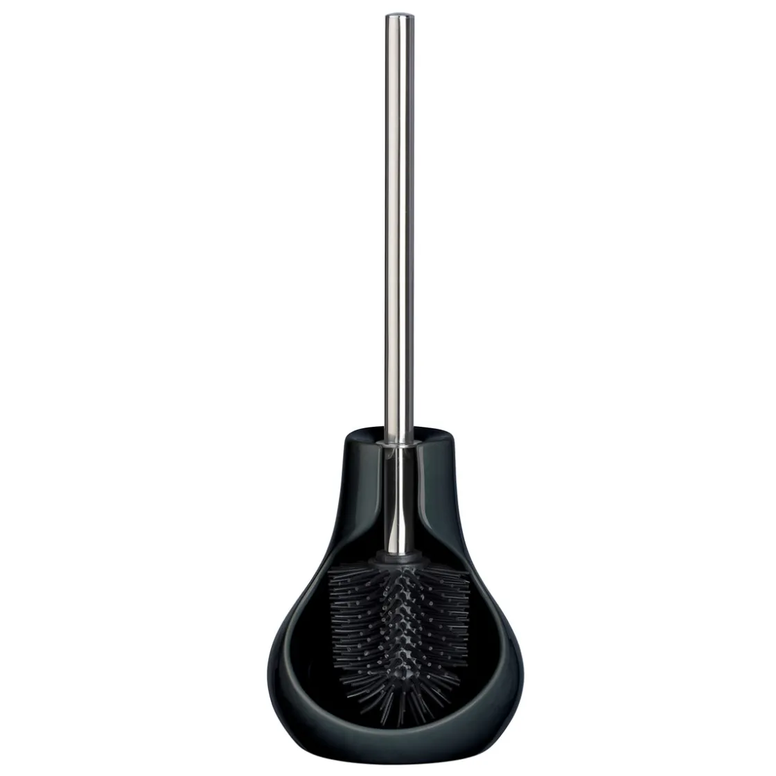 WC-Garnitur Drop Neo schwarz ^ Wenko Discount