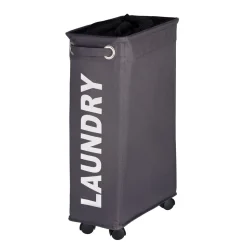 Wäschesammler Corno grau 43 l ^ Wenko Clearance