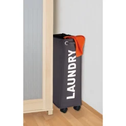 Wäschesammler Corno grau 43 l ^ Wenko Clearance