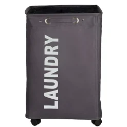 Wäschesammler Quadro grau 79 l ^ Wenko Hot
