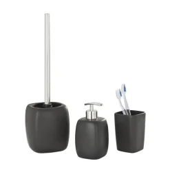 Zahnputzbecher Faro schwarz ^ Wenko Discount