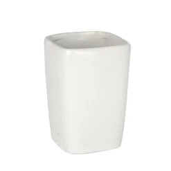 Zahnputzbecher Faro weiß ^ Wenko Clearance
