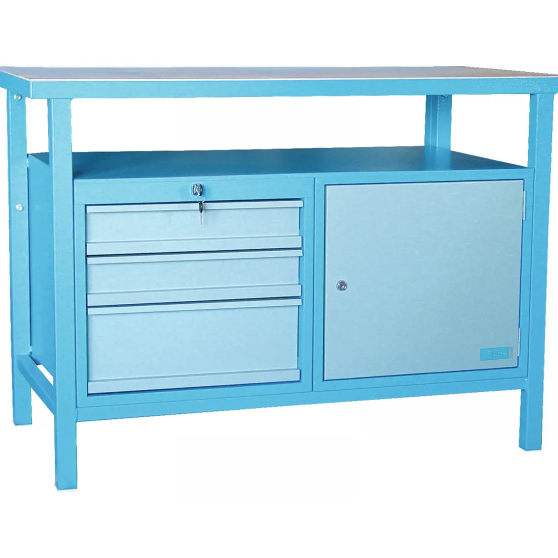 Werkbank P 1200 SLT 1200x600 mm ^ Güde Discount