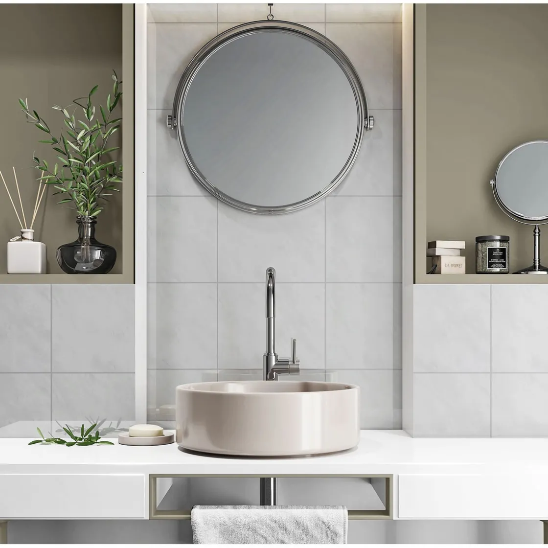 WF Uranus grau glaenzend 20x25x0,68 cmmarmoriert ^ Best