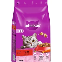 Trockenfutter 1+ Rind 3,8 kg ^ Whiskas Discount