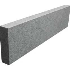 Granit-Kantenstein 75 x 18 cm grau-graphit ^ Wingart New