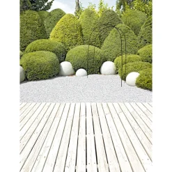 Rosenbogen 240 x 140 x 38 cm schwarz pulverbeschichtet ^ Wingart Outlet