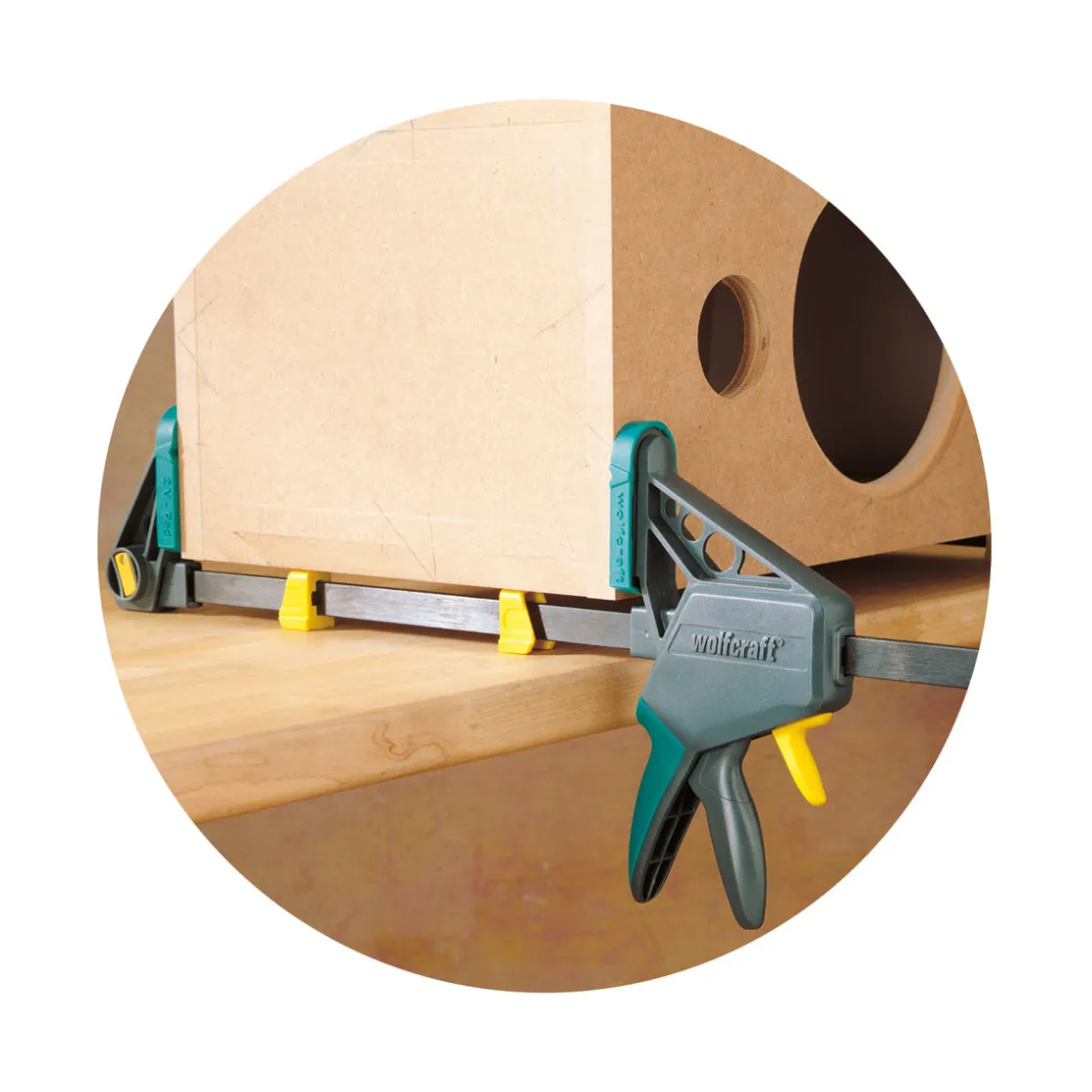 Einhandzwinge EHZ PRO 100/915 mm ^ Wolfcraft Outlet