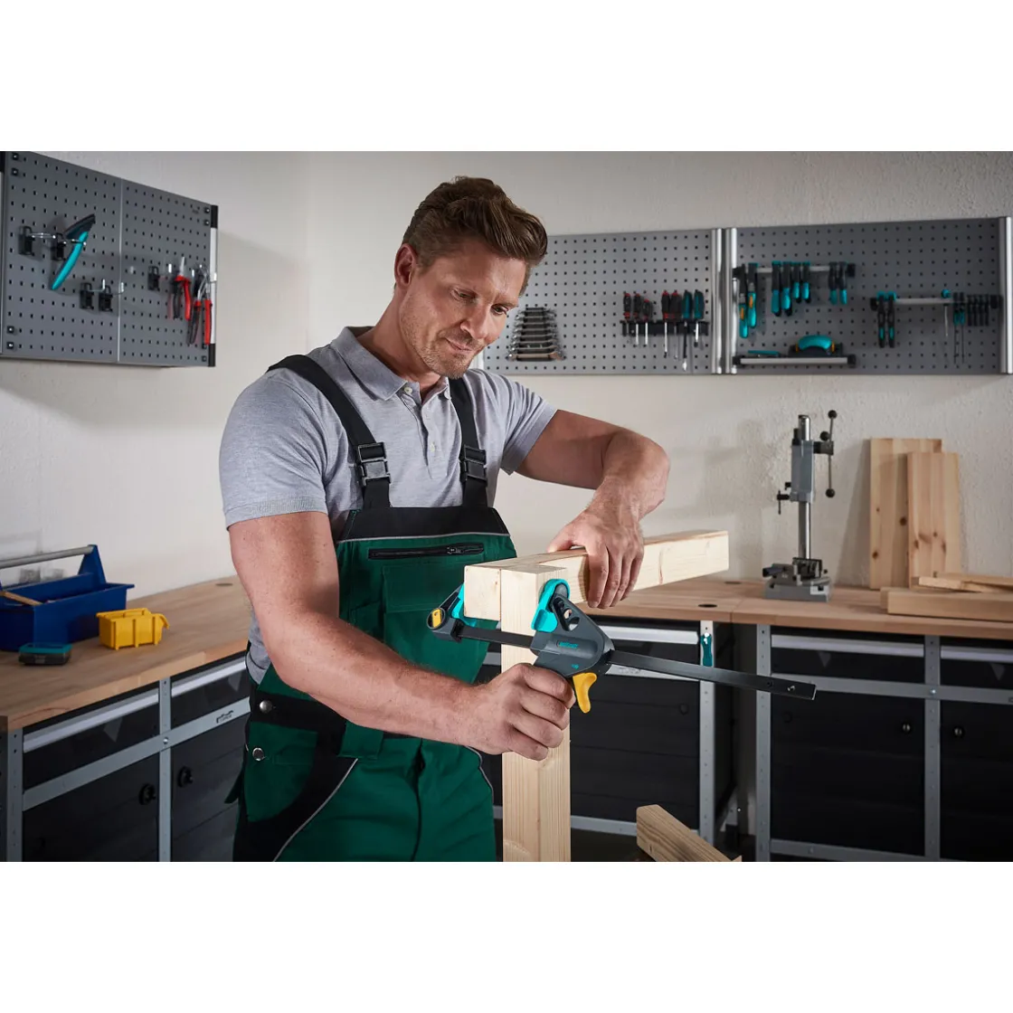 Einhandzwinge EHZ PRO 65/150 mm ^ Wolfcraft Online