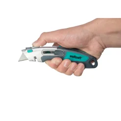 Profi-Dual-Sicherheitsmesser mit Trapezklinge ^ Wolfcraft Sale