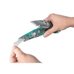 Profi-Trapezklingen-Messer mit Feststehklinge ^ Wolfcraft New