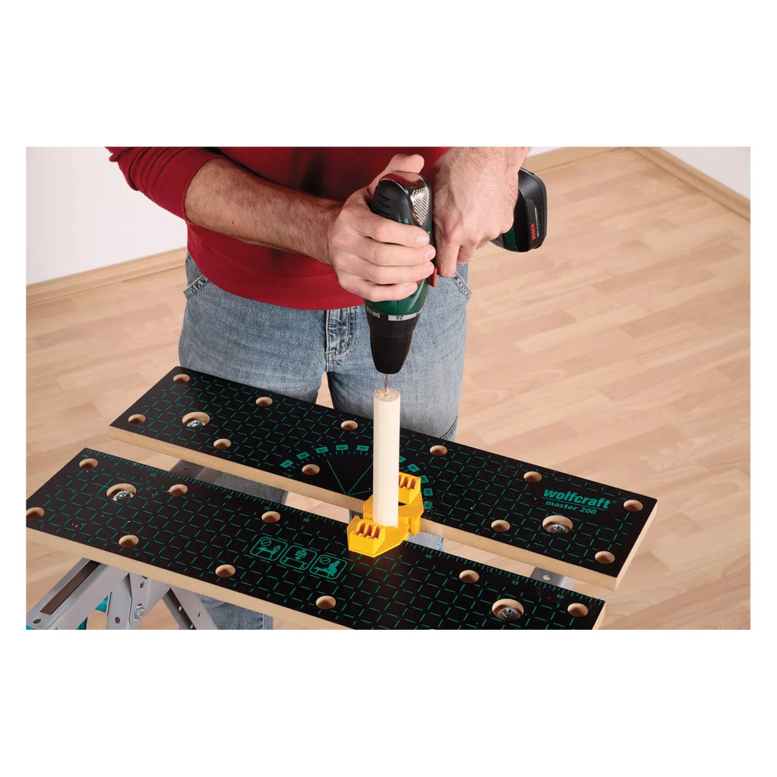 Spann- und Arbeitstisch MASTER 200 ^ Wolfcraft Discount