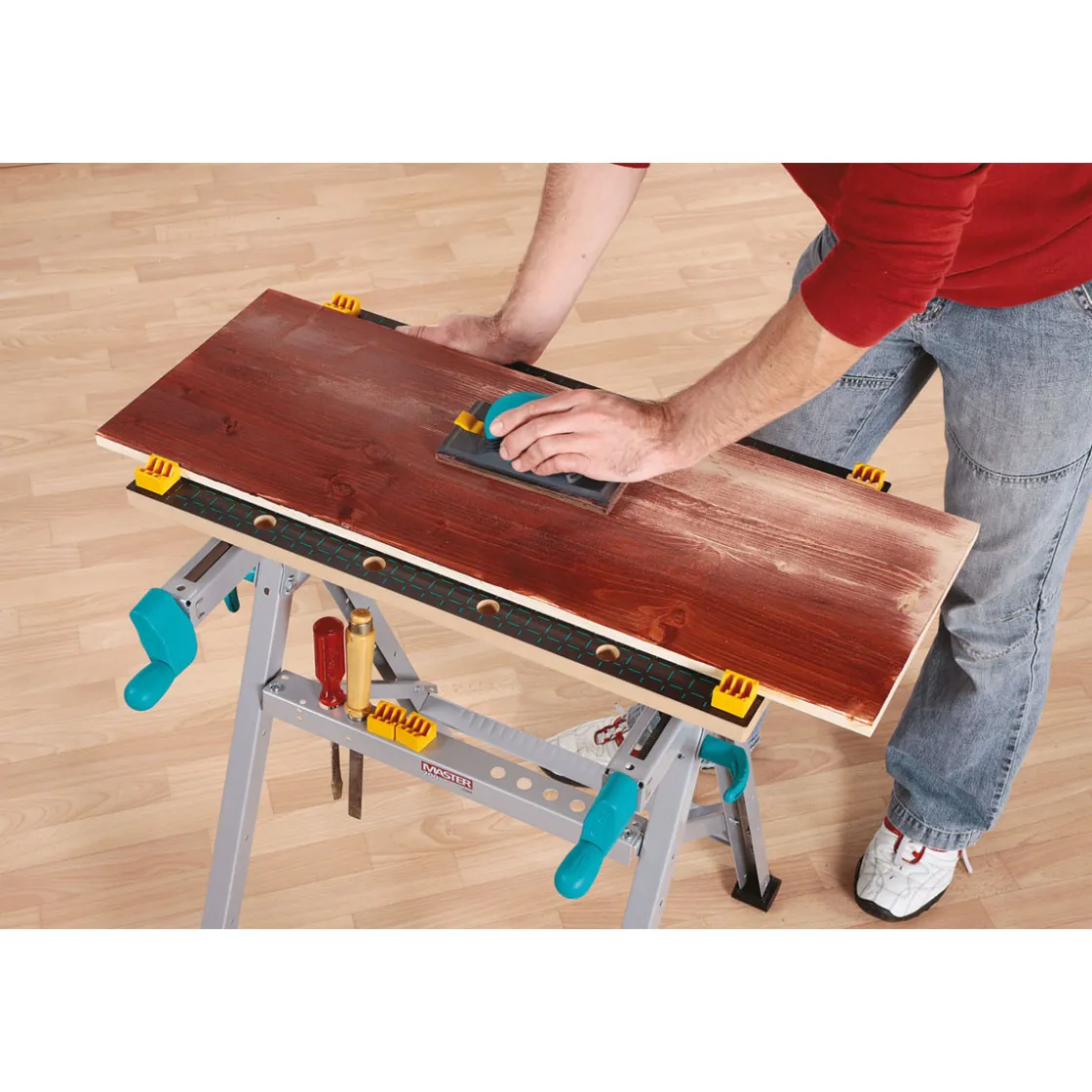 Spann- und Arbeitstisch MASTER 200 ^ Wolfcraft Discount