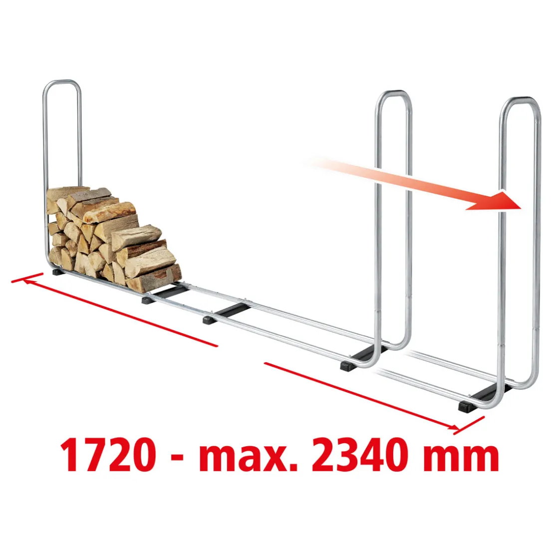 Stapelhilfe für Brennholz ^ Wolfcraft Outlet