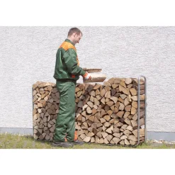 Stapelhilfe für Brennholz ^ Wolfcraft Outlet